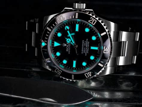 luminescenza rolex submariner|rolex submariner chromalight.